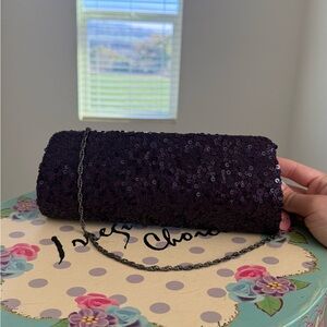 Glamorous Sequin Evening Clutch